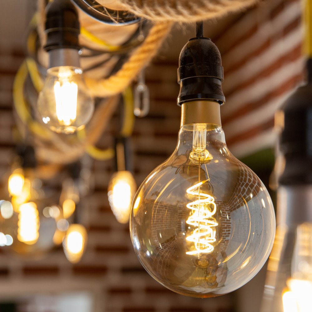Išmanioji Wi-Fi LED lempa Shelly Vintage E27 G125