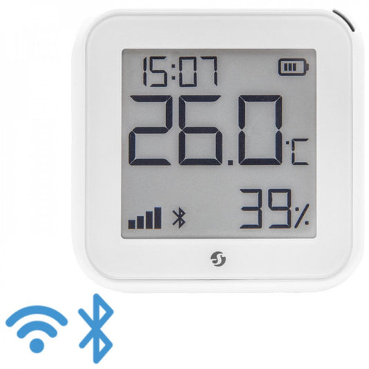 Temperatūros ir drėgmės jutiklis Shelly H&T Gen 3 White