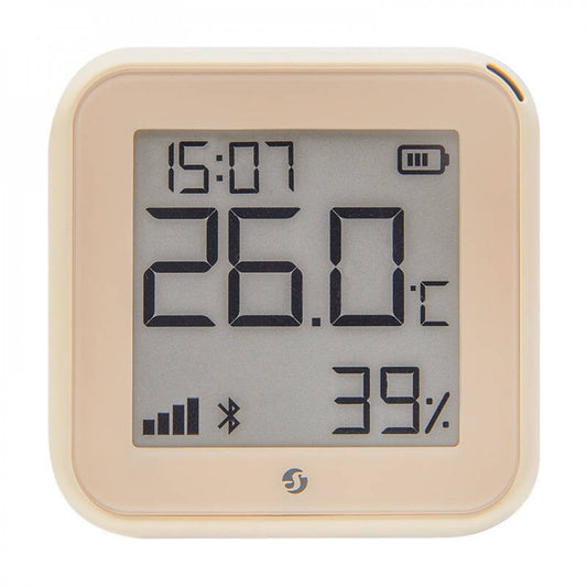 Temperatūros ir drėgmės jutiklis Shelly H&T Gen 3 Mocha