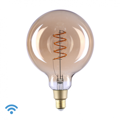 Išmanioji Wi-Fi LED lempa Shelly Vintage E27 G125