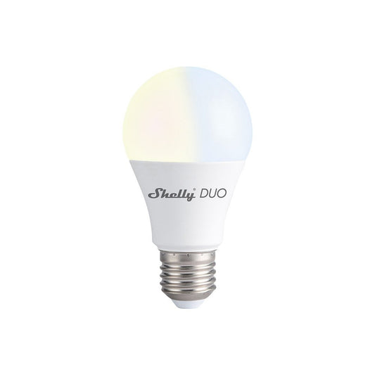 LED lemputė su Wi-Fi funkcija Shelly Duo E27-WW/CW