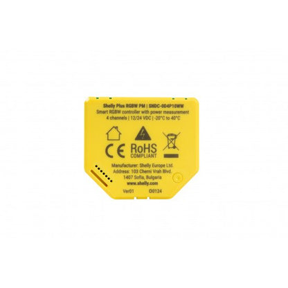 LED juostos valdiklis Shelly Plus RGBW PM
