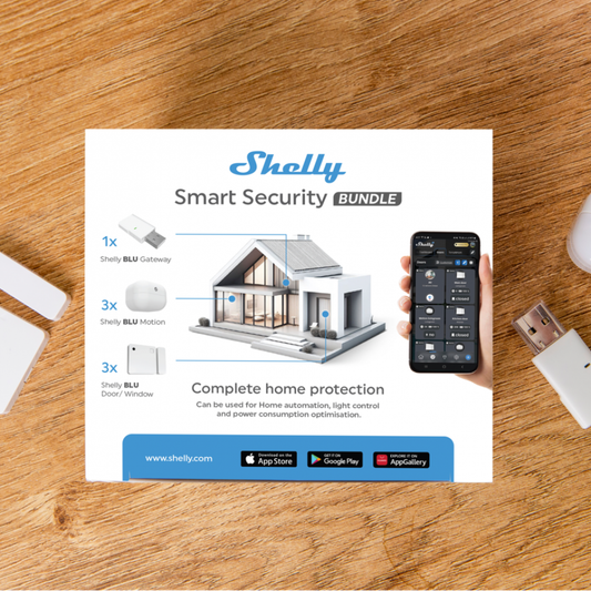 Įrenginių rinkinys Shelly Smart Security Bundle