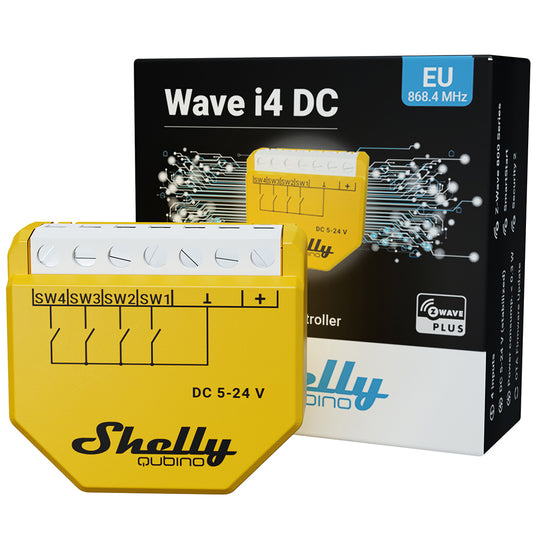 Valdiklis Shelly Qubino Wave i4 DC
