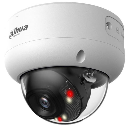 Dahua Dome DH-IPC-HDBW2449E-S-IL F2.8 (Balta, 4 MP, 30 m. IR; 30 m. LED)